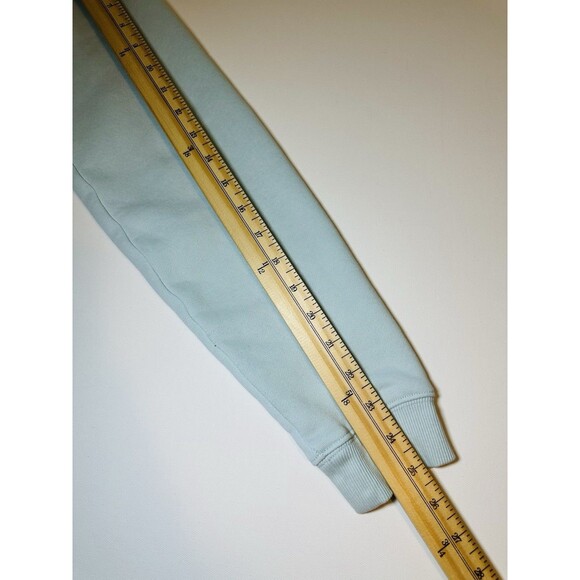 Alphalete Light Blue Crop Hoodie Sweatshirt Pullover Women's SMALL - Picture 12 of 12